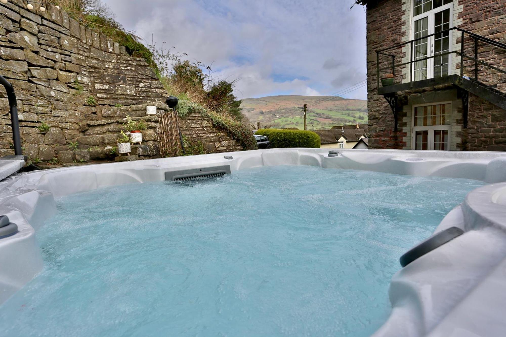 Ty Croeso House Villa Llangattock Eksteriør bilde